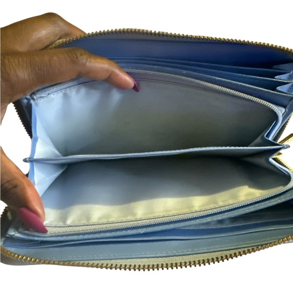 LANVIN Collection Textured Leather Continental Wallet in Great Condition - Picture 13 of 17